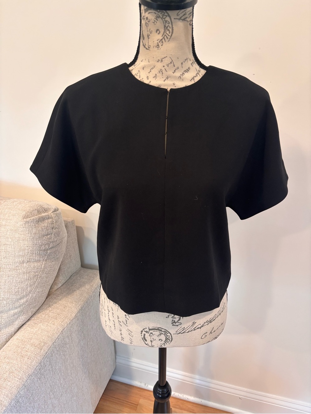 J.Crew black top size 4 new with tags - Picture 1 of 7